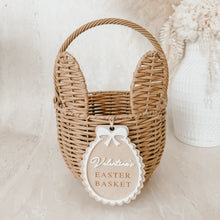 Load image into Gallery viewer, Personalised Easter Basket Tag (Bow)