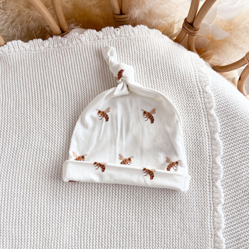 Chunky Knit Beanie - Honey