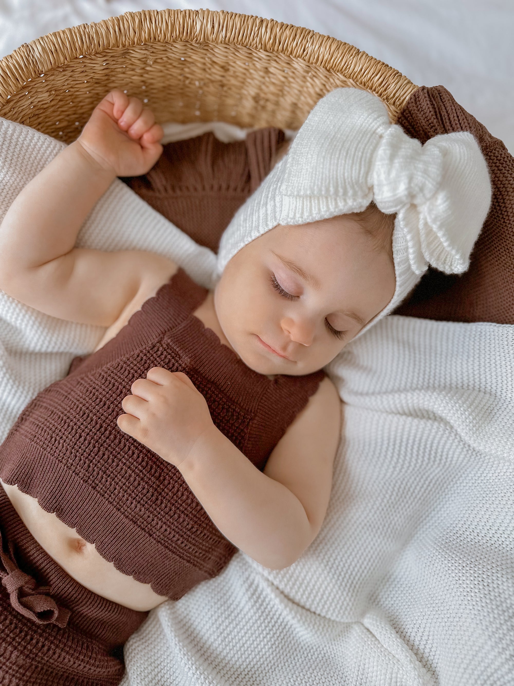 Flare Knit Set - Espresso