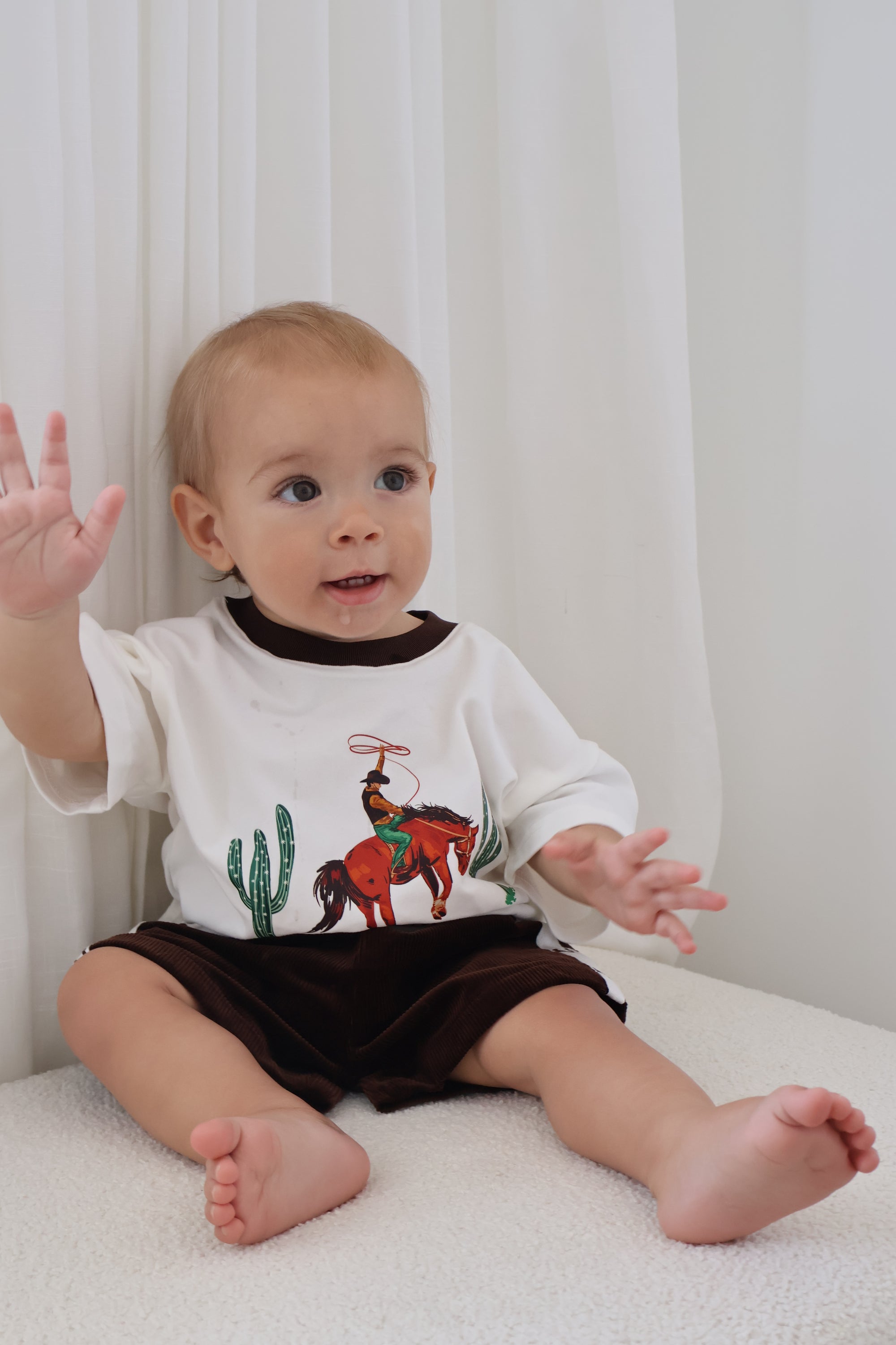 Kids 'Hold Your Horses' Slouch Tee