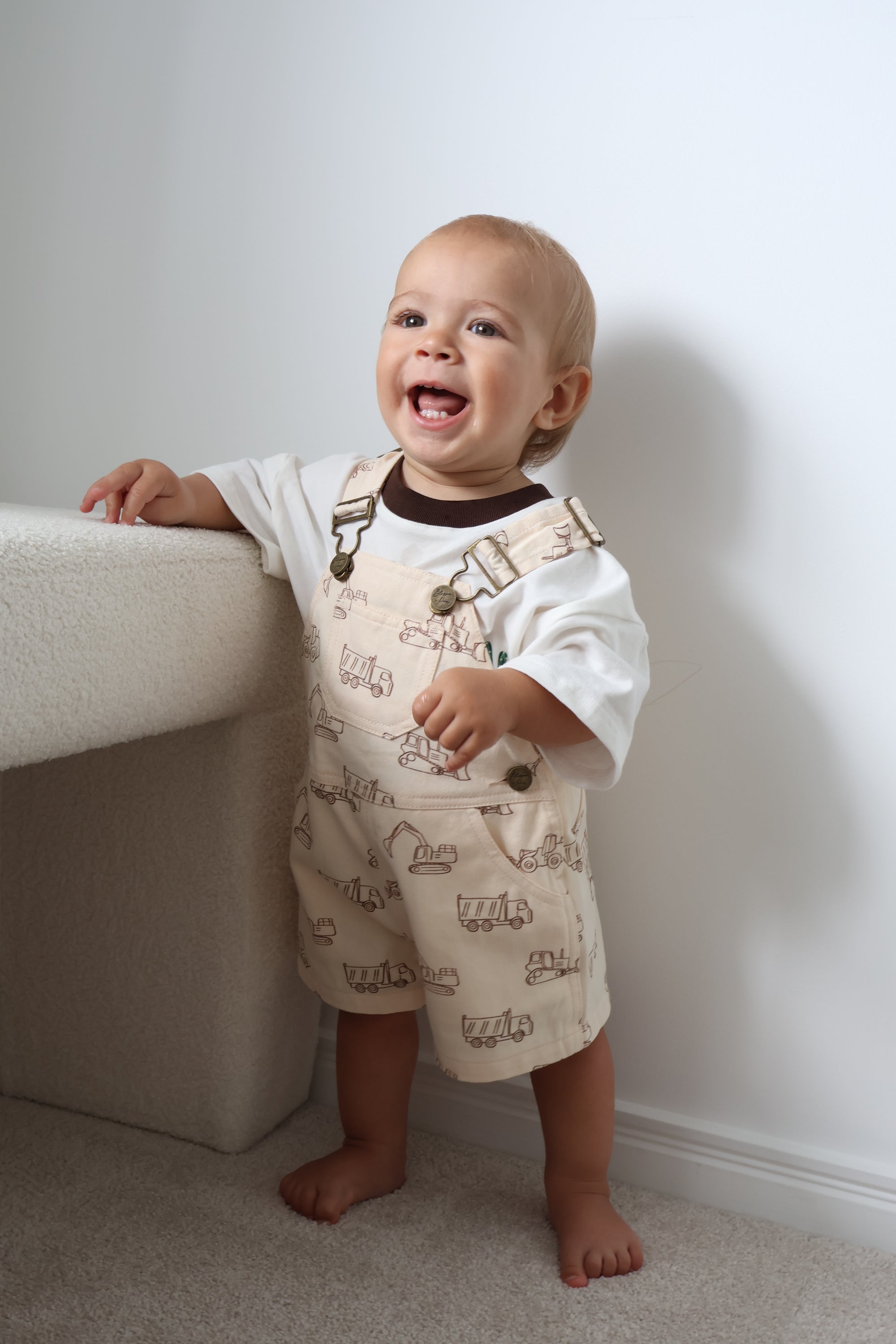 Little Digger Denim Shortalls