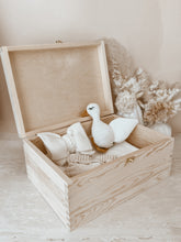 Load image into Gallery viewer, Wooden Personalised Baby Keepsake Box - REGULAR - PRE ORDER EST DISPATCH OCTOBER