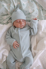 Load image into Gallery viewer, Knotted Cotton Beanie - Baby Blue