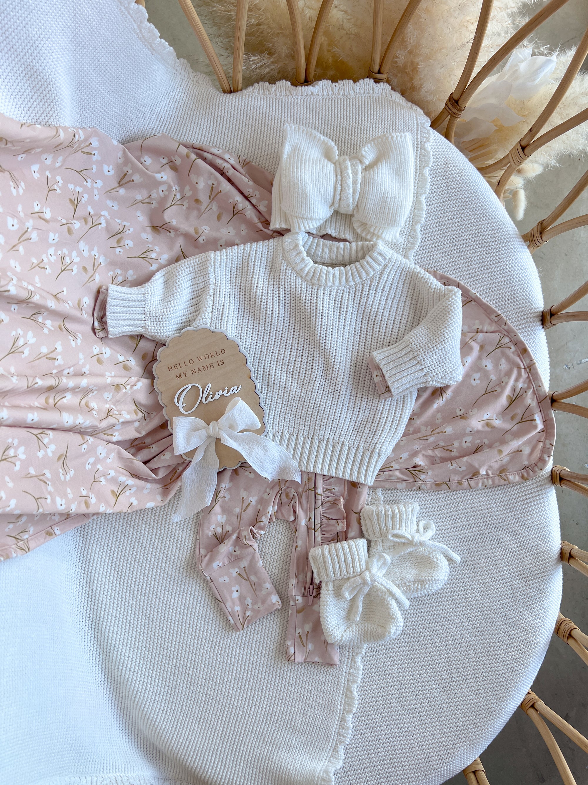 Personalised Oval Scallop Announcement Plaque