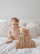 Load image into Gallery viewer, Personalised Letter Monogram Cube