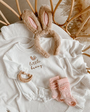 Load image into Gallery viewer, ‘Little Bunny&#39; Long Sleeve Bubble Romper