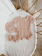 Load image into Gallery viewer, Margot Knit Romper - Pink Lemonade