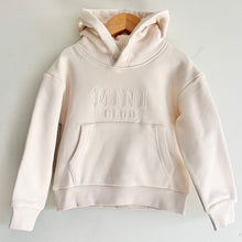 Load image into Gallery viewer, &#39;Mini Club&#39; Long Sleeve Hoodie - Cream