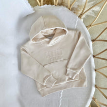 Load image into Gallery viewer, &#39;Mini Club&#39; Long Sleeve Hoodie - Cream