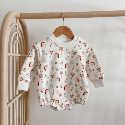 Jolly Long Sleeve Bubble Romper