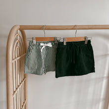 Load image into Gallery viewer, Kid&#39;s Candy Stripe Shorts - Green