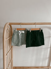 Load image into Gallery viewer, Corduroy Christmas Shorts - Emerald