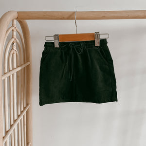 Corduroy Christmas Shorts - Emerald