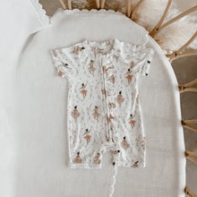 Load image into Gallery viewer, Short Sleeve Bamboo Growsuit - Belle