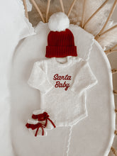 Load image into Gallery viewer, &#39;Santa Baby&#39; Chunky Knit Romper
