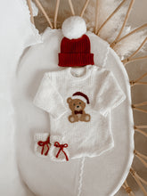 Load image into Gallery viewer, Teddy Bear Chunky Knit Romper