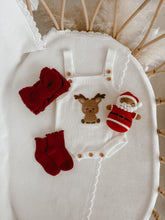 Load image into Gallery viewer, Reindeer Singlet Knit Romper