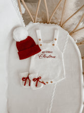 Load image into Gallery viewer, &#39;My First Christmas&#39; Singlet Knit Romper