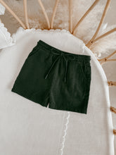Load image into Gallery viewer, Corduroy Christmas Shorts - Emerald