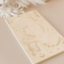 Load image into Gallery viewer, Wooden Santa Board Tray - Personalisation Available