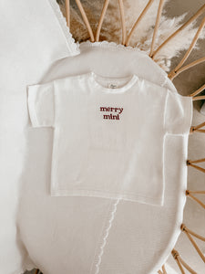 'Merry Mini' Tee
