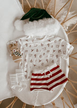 Load image into Gallery viewer, Holiday Slouch Tee - Red - PRE ORDER - Est. Dispatch October