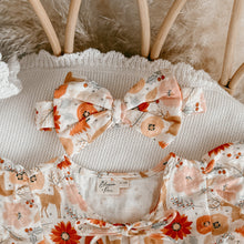 Load image into Gallery viewer, Festive Floral Topknot - PRE ORDER - Est. Dispatch End of September