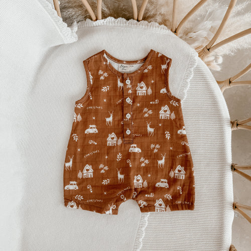 Holiday Village Playsuit - PRE ORDER - Est. Dispatch October