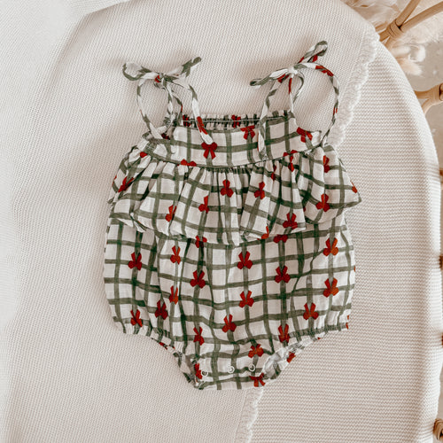 Mistle Bow Romper