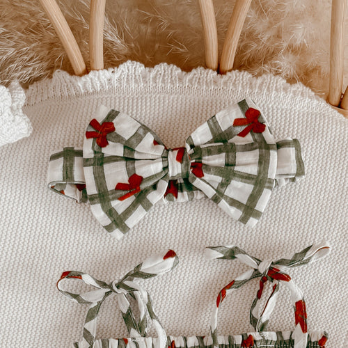 Mistle Bow Topknot - PRE ORDER - Est. Dispatch End of September