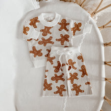 Load image into Gallery viewer, Gingerbread Knit Set - Long Sleeve