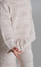 Load image into Gallery viewer, Ladies Knit Top &amp; Pants Bundle - Vanilla Latte (XS - Pre Order Est dispatch Late July)