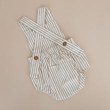 Load image into Gallery viewer, Sand Stripe Cross Back Romper