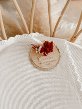 Load image into Gallery viewer, &#39;First Christmas 2025&#39; Personalised Dried Floral Plaque