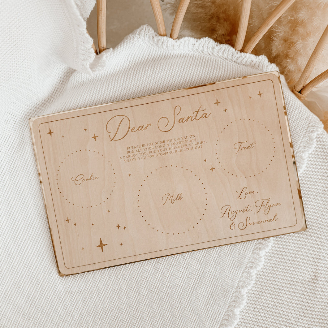 Santa Treat Plate