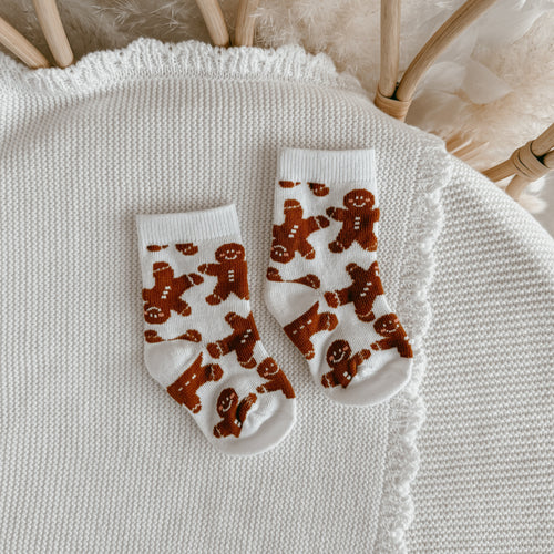 Gingerbread Crew Socks