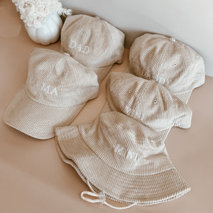'Mini' Baby and Toddler Corduroy Bucket Hat (2 Sizes)