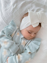 Load image into Gallery viewer, Blue Daisy Long Sleeve Knit Romper - PRE ORDER EST DISPATCH MID-LATE MAY