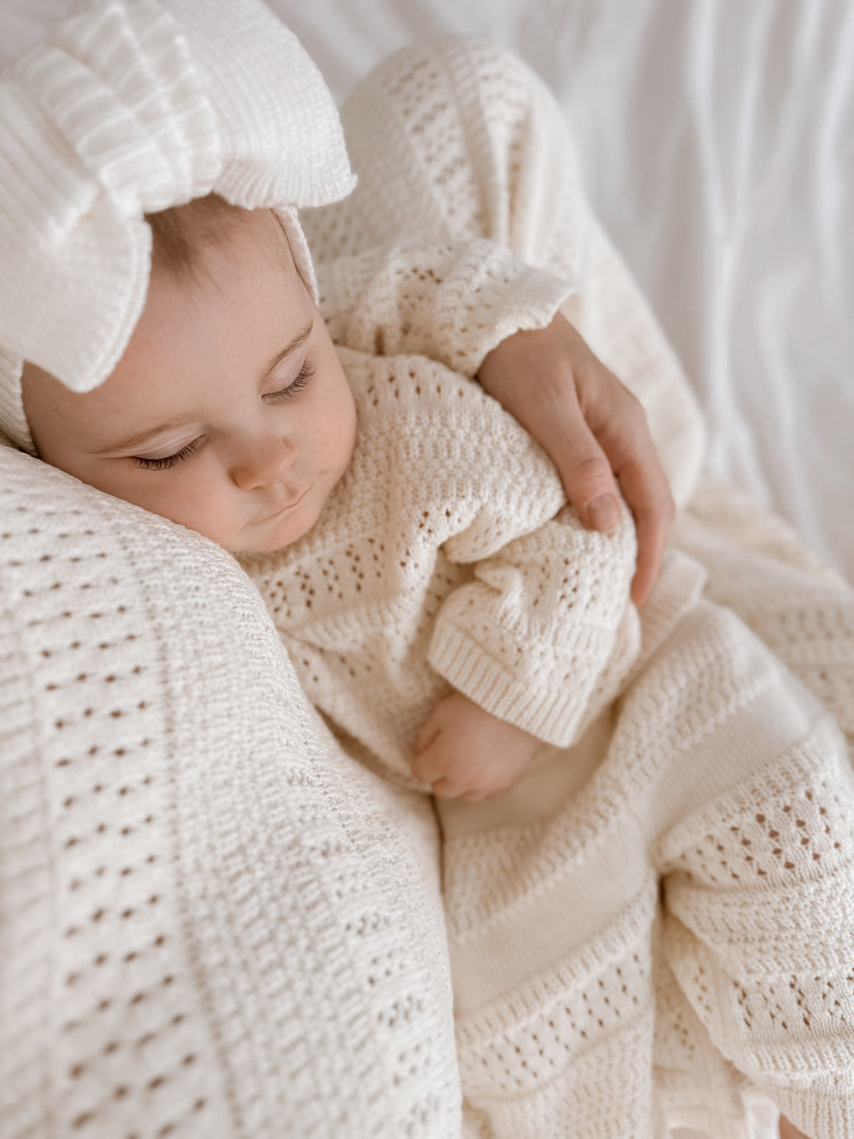 Kids Knit Set - Vanilla Latte
