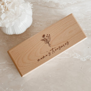 Personalised Wooden Jewellery Box