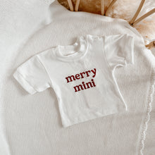 Load image into Gallery viewer, &#39;Merry Mini&#39; Tee (2024 design)