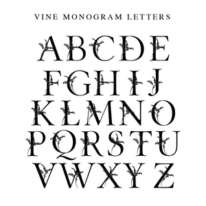 Personalised Letter Monogram Cube