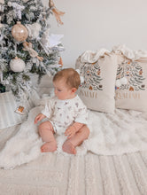 Load image into Gallery viewer, Holiday Slouch Romper - Red