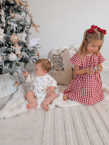 Red Gingham Dress