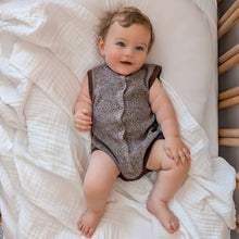 Load image into Gallery viewer, Sprinkle Knit Romper - Espresso