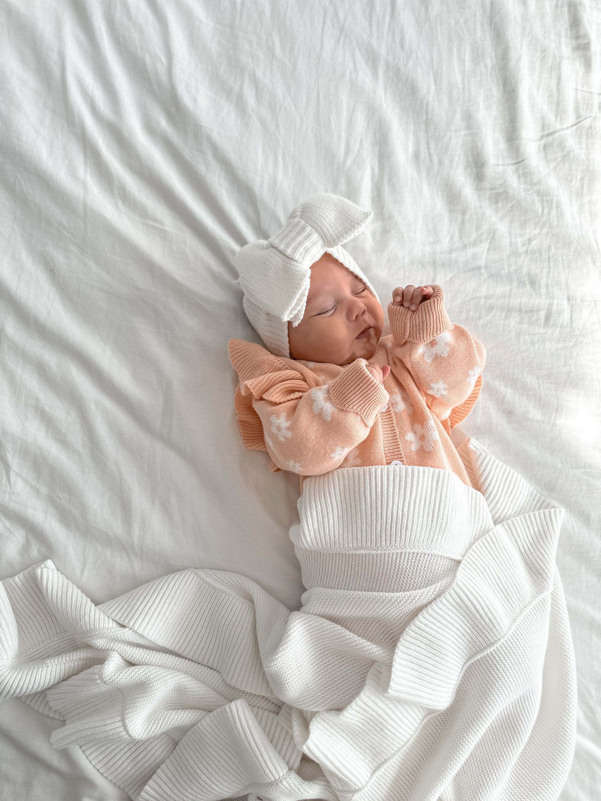Posy Long Sleeve Knit Romper