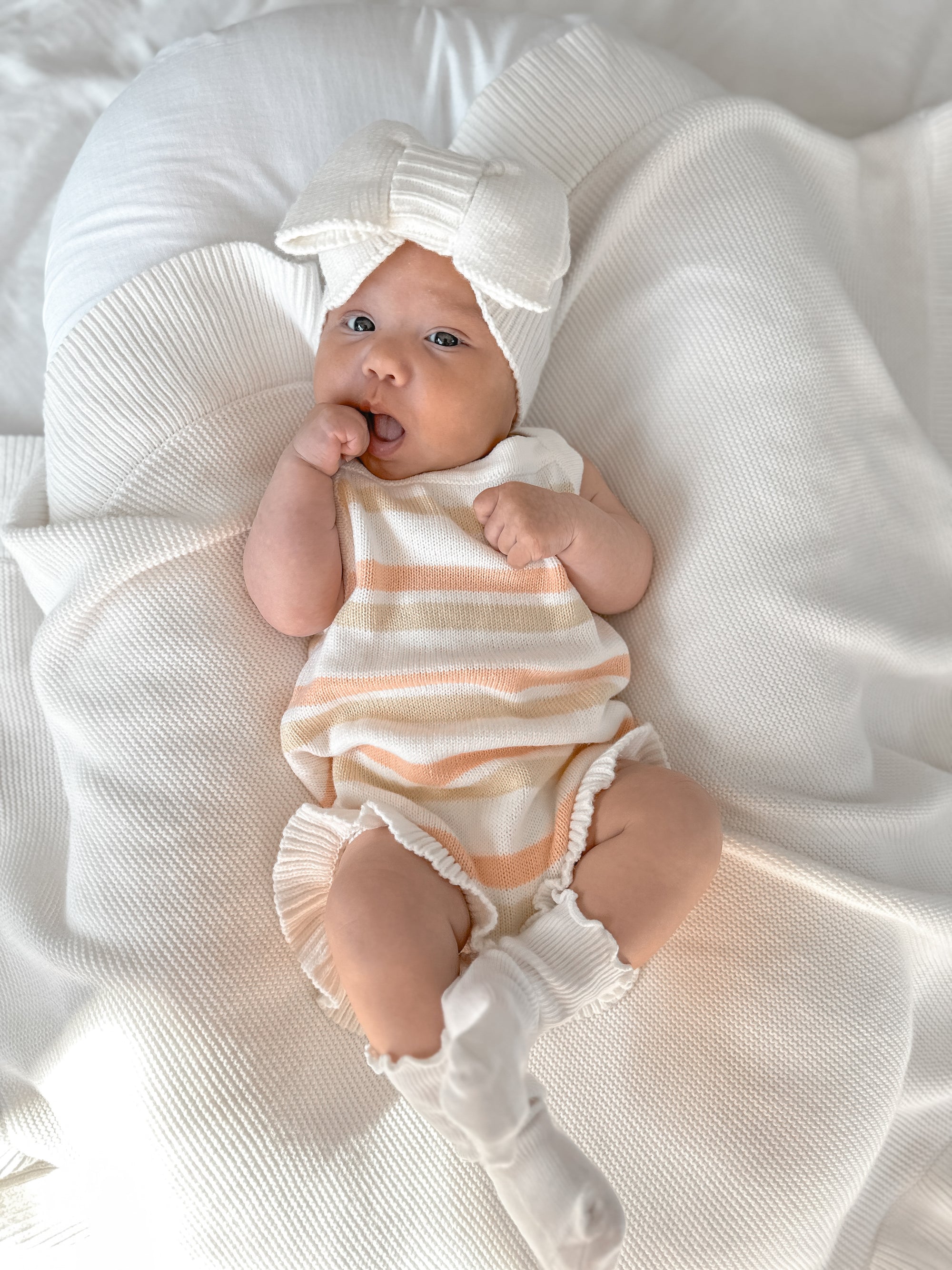 Knit Baby Topknot