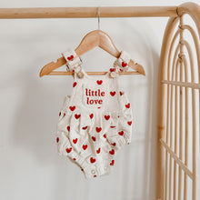 Load image into Gallery viewer, 'Little Love' Overall Romper - Love Heart