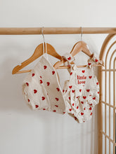 Load image into Gallery viewer, 'Little Love' Overall Romper - Love Heart