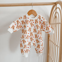 Load image into Gallery viewer, Teddy Bear Heart Lounge Suit
